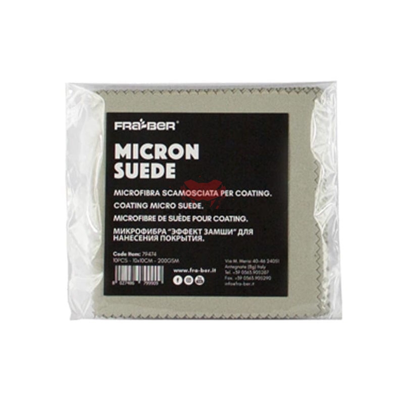 Micron suede 10x10cm fraber