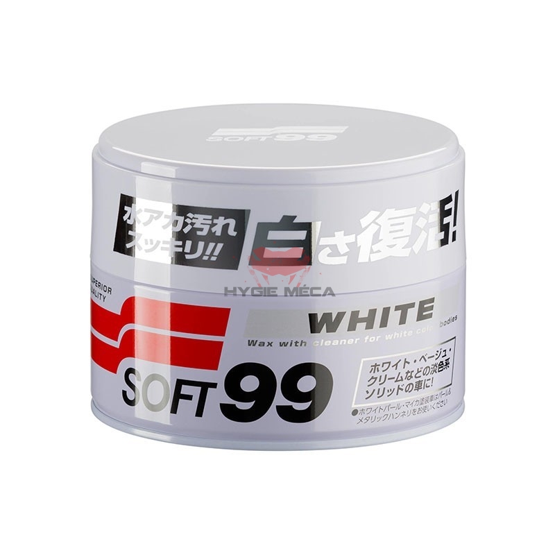 White R$ 99 White soft99 wax - Soft99