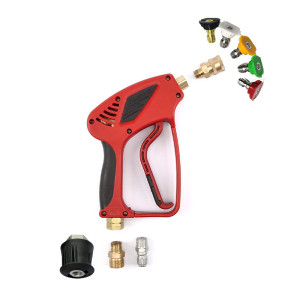 Kit Pistolet court + gilceurs et raccord pour nettoyeur haute pression maxshine