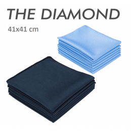 The Diamond microfiber glass towel 41x41cm the rag company